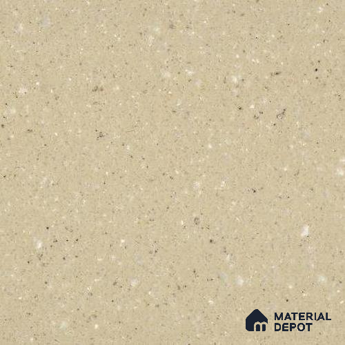 G100 Peanut Butter 12.07 ft x 2.49 ft Solid Surface Corian - 12 mm